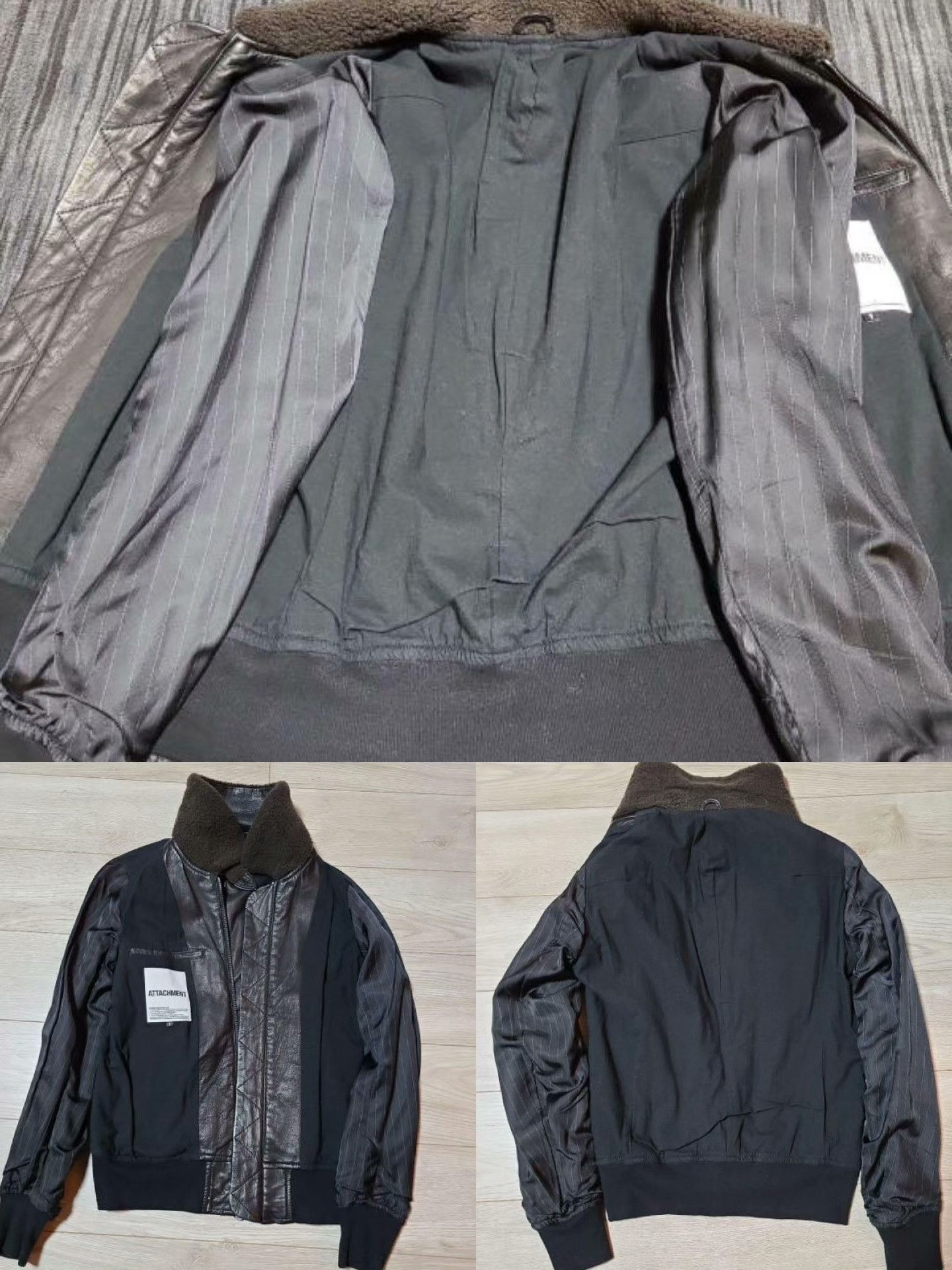 Attachment Attachment Men's Deerskin Leather Jacket Size US S / EU 44-46 / 1 - 8 Thumbnail