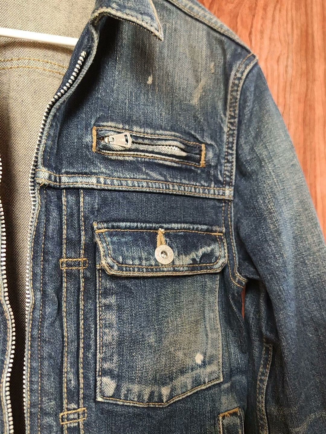 Lounge Lizard Lounge Lizard Japanese Denim Jacket Size US XS / EU 42 / 0 - 2 Thumbnail