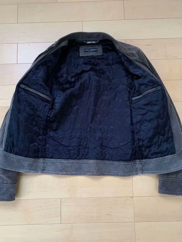 Dolce & Gabbana Dolce&Gabbana Vintage Leather Riders Jacket Size US S / EU 44-46 / 1 - 4 Thumbnail