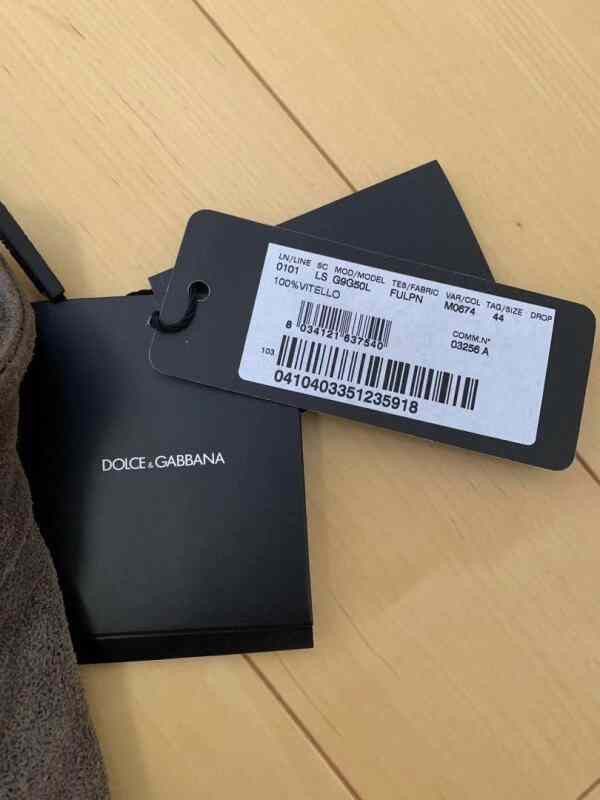 Dolce & Gabbana Dolce&Gabbana Vintage Leather Riders Jacket Size US S / EU 44-46 / 1 - 2 Thumbnail
