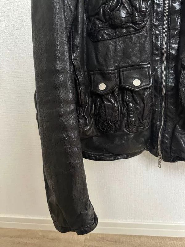 Neil Barrett Neil Barrett Buffalo Leather Jacket Italy S Size US S / EU 44-46 / 1 - 4 Thumbnail