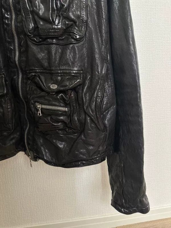Neil Barrett Neil Barrett Buffalo Leather Jacket Italy S Size US S / EU 44-46 / 1 - 5 Thumbnail