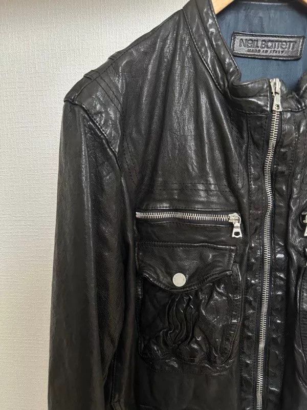 Neil Barrett Neil Barrett Buffalo Leather Jacket Italy S Size US S / EU 44-46 / 1 - 2 Thumbnail