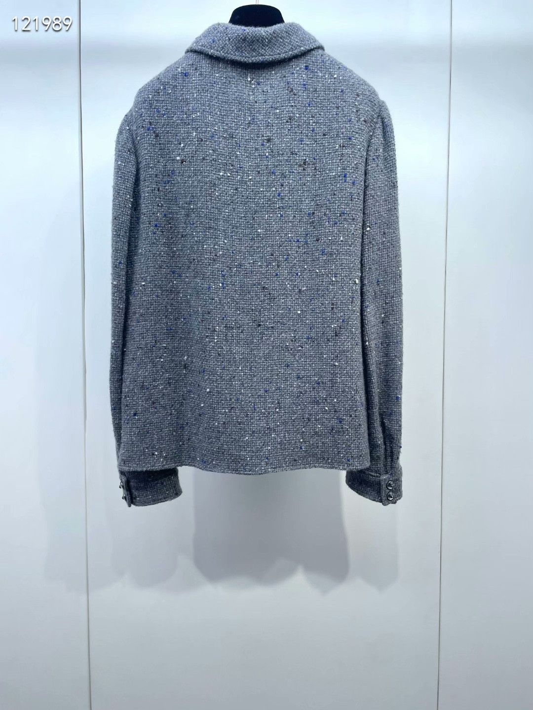Chanel Chanel 24A Lion Buckle Tweed Shirt Size US M / EU 48-50 / 2 - 2 Thumbnail