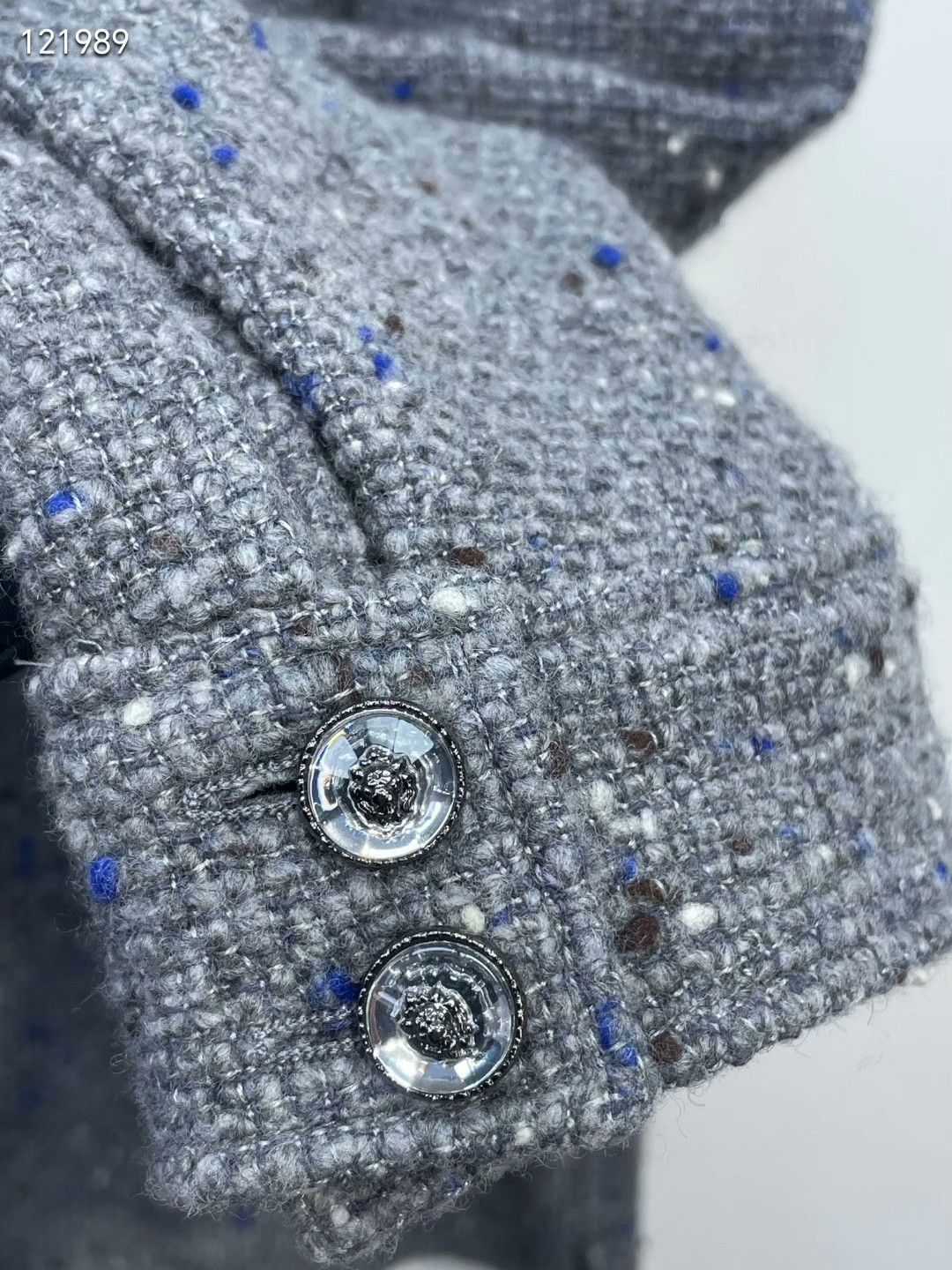 Chanel Chanel 24A Lion Buckle Tweed Shirt Size US M / EU 48-50 / 2 - 4 Thumbnail