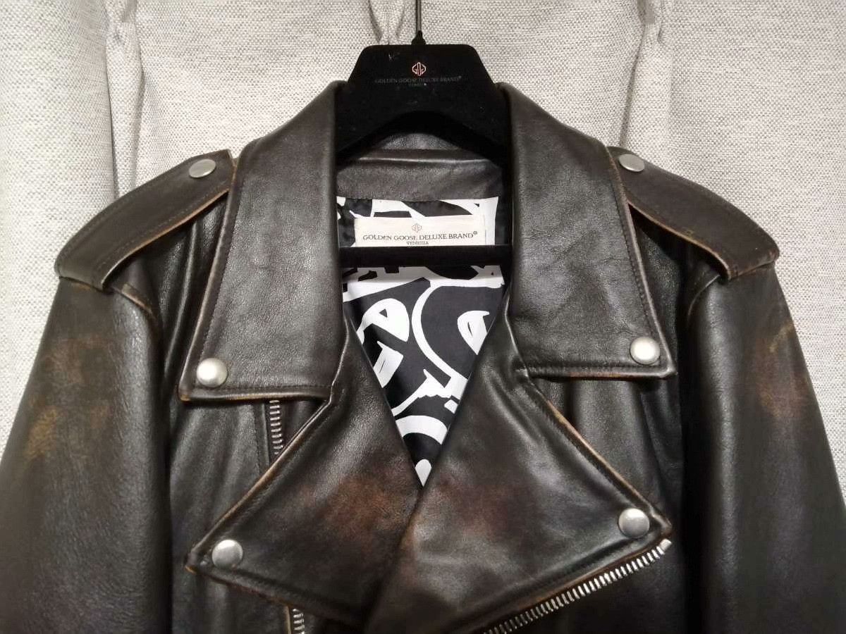 Golden Goose Golden Goose Leather Jacket XS Size US XS / EU 42 / 0 - 2 Thumbnail