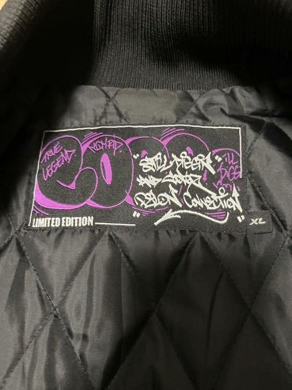 Copes Still Diggin x COPE2 Leather Sleeve Stadium Jacket Size US XL / EU 56 / 4 - 8 Thumbnail
