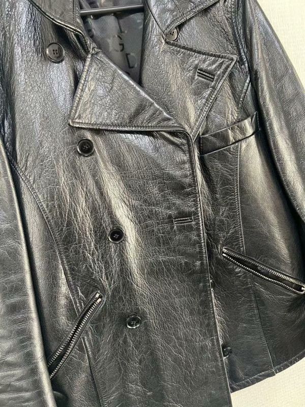 Dolce & Gabbana Dolce & Gabbana Leather Jacket Size 46 Size US S / EU 44-46 / 1 - 3 Thumbnail