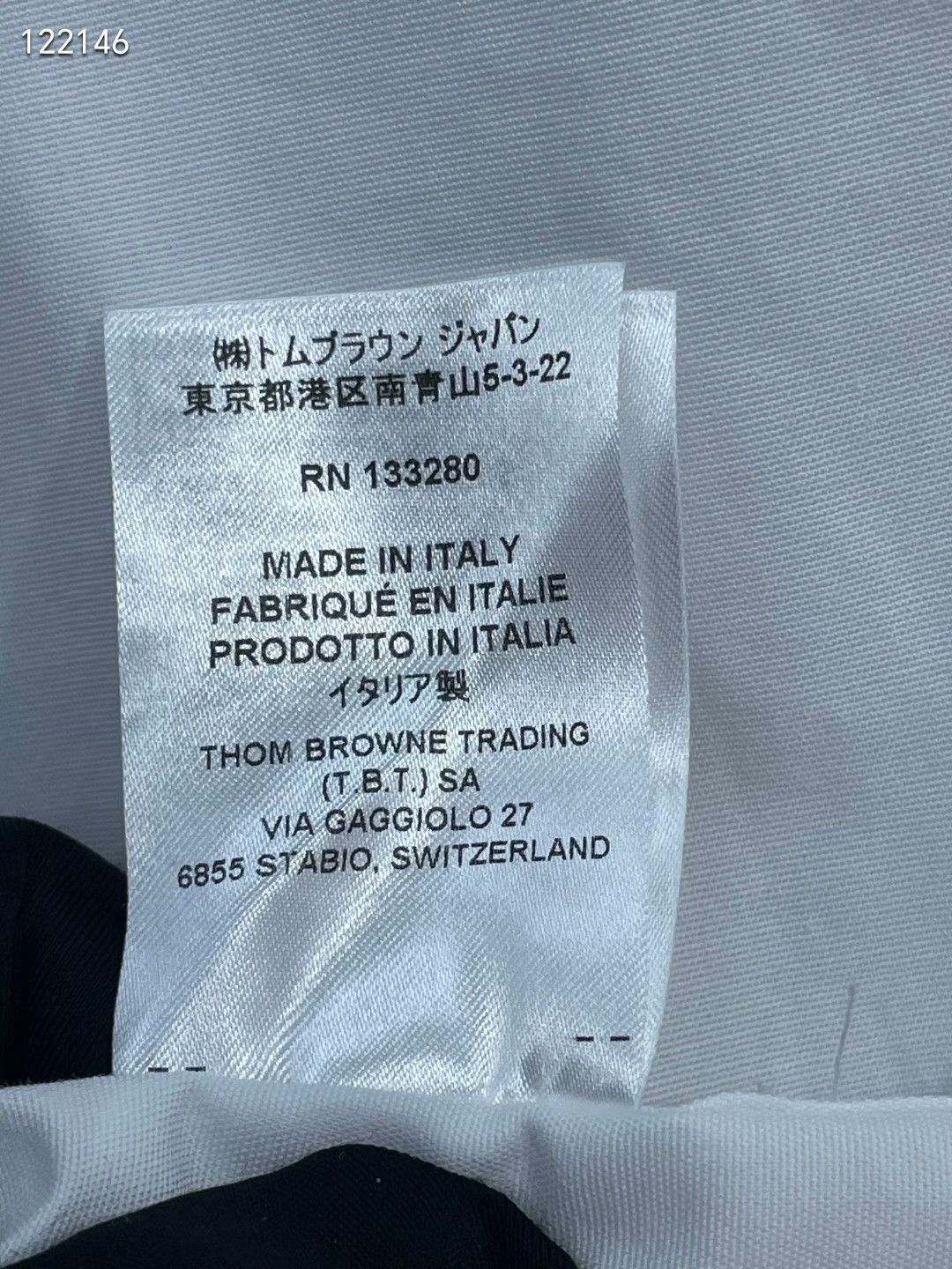 Thom Browne Thom Browne TB White Slim Shirt Size US M / EU 48-50 / 2 - 8 Thumbnail