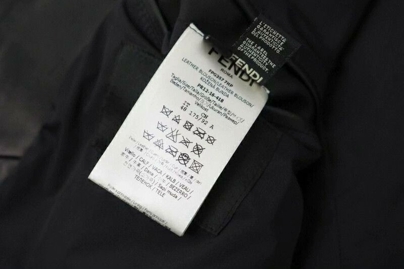 Fendi FENDI Leather Jacket Size US M / EU 48-50 / 2 - 8 Thumbnail
