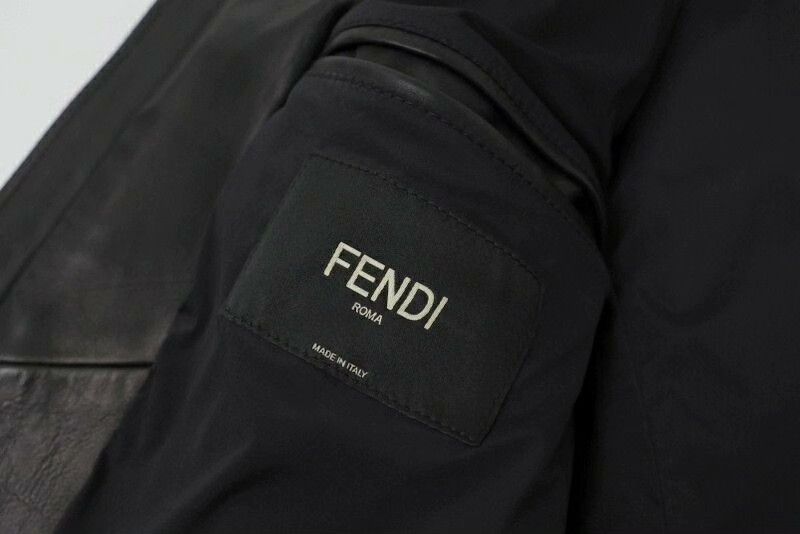 Fendi FENDI Leather Jacket Size US M / EU 48-50 / 2 - 7 Thumbnail