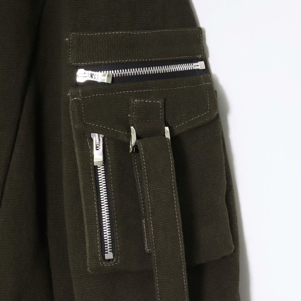 Incarnation Incarnation Double Breast Moto Canvas Cotton Coat Size US M / EU 48-50 / 2 - 4 Thumbnail