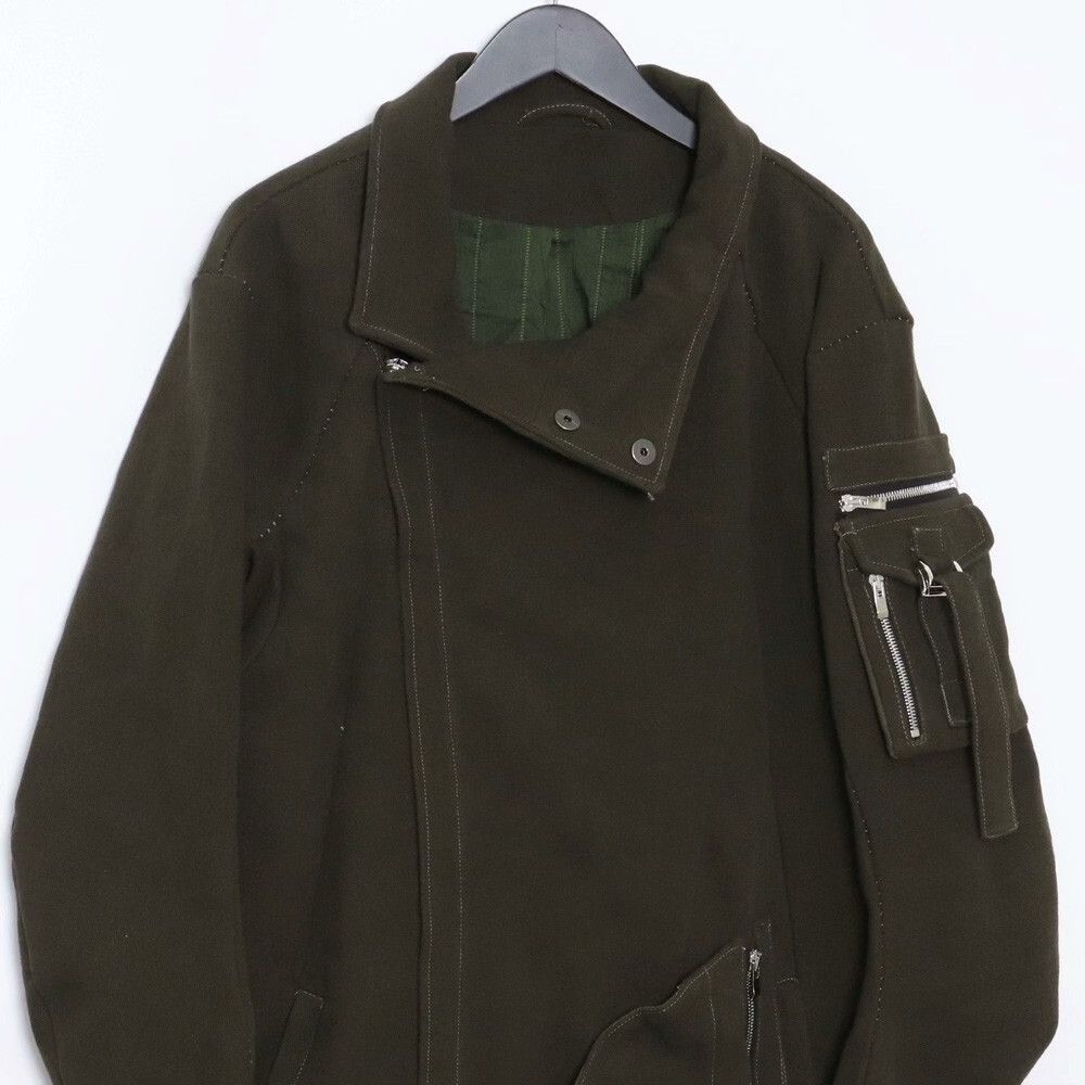 Incarnation Incarnation Double Breast Moto Canvas Cotton Coat Size US M / EU 48-50 / 2 - 3 Thumbnail