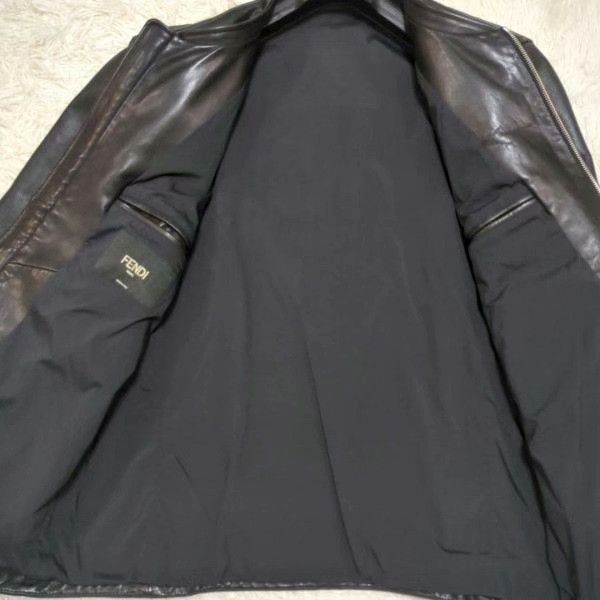 Fendi FENDI Monster Studs Leather Jacket Size US M / EU 48-50 / 2 - 5 Thumbnail
