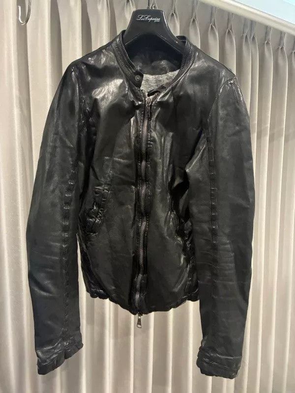 Giorgio Brato Giorgio Brato Leather Jacket Size 48 Italy Size US M / EU 48-50 / 2 - 4 Thumbnail