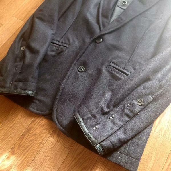 Messagerie MESSAGERIE Leather Tailored Jacket Italy Size US L / EU 52-54 / 3 - 3 Thumbnail