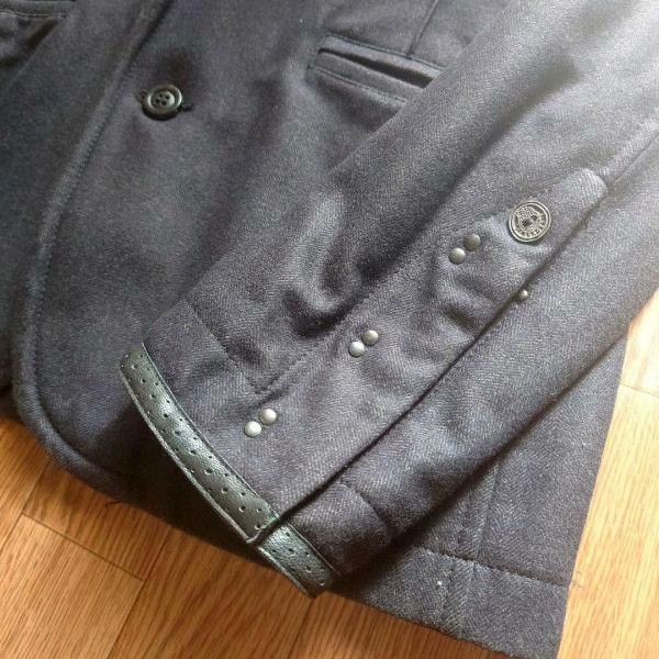Messagerie MESSAGERIE Leather Tailored Jacket Italy Size US L / EU 52-54 / 3 - 4 Thumbnail