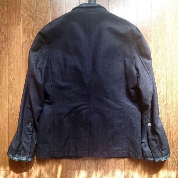 Messagerie MESSAGERIE Leather Tailored Jacket Italy Size US L / EU 52-54 / 3 - 6 Thumbnail