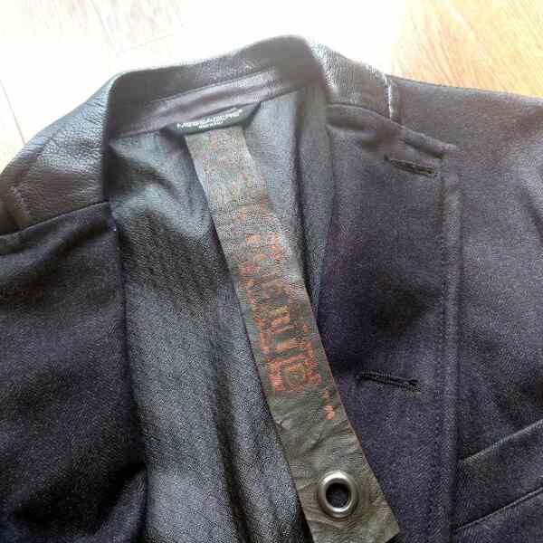 Messagerie MESSAGERIE Leather Tailored Jacket Italy Size US L / EU 52-54 / 3 - 5 Thumbnail