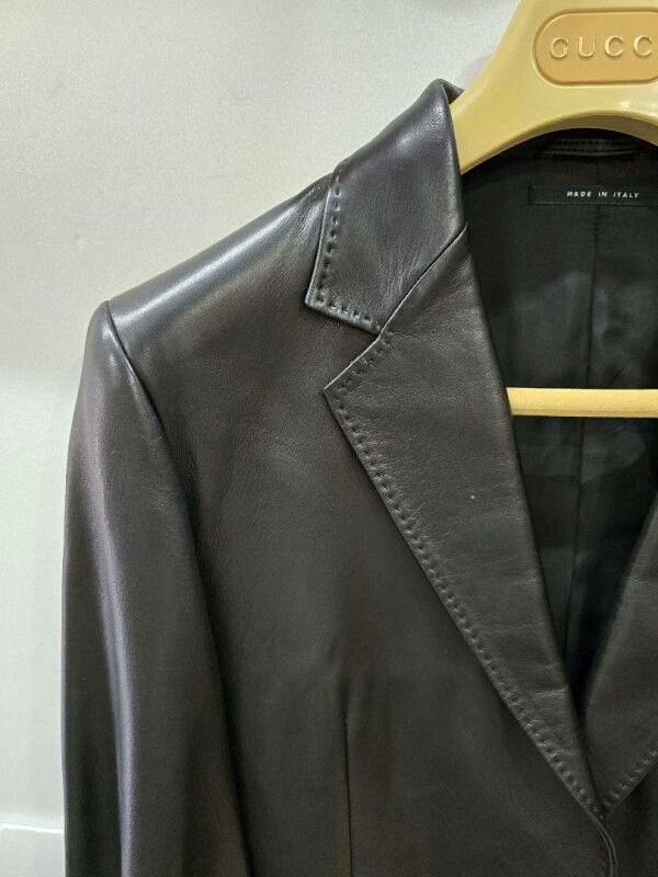Gucci Gucci Sheepskin Leather Blazer Suit 46 Size US S / EU 44-46 / 1 - 2 Thumbnail