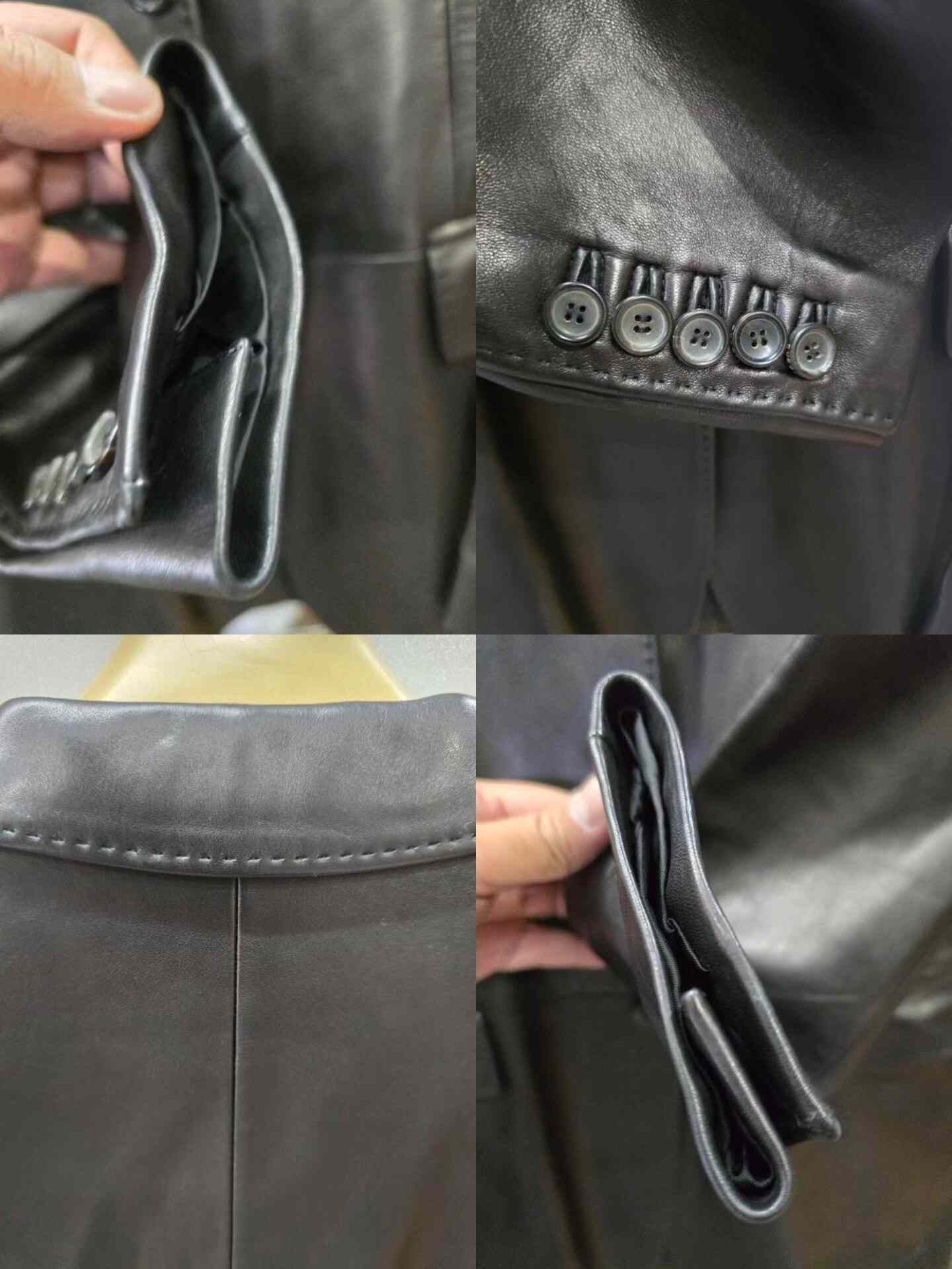 Gucci Gucci Sheepskin Leather Blazer Suit 46 Size US S / EU 44-46 / 1 - 8 Thumbnail