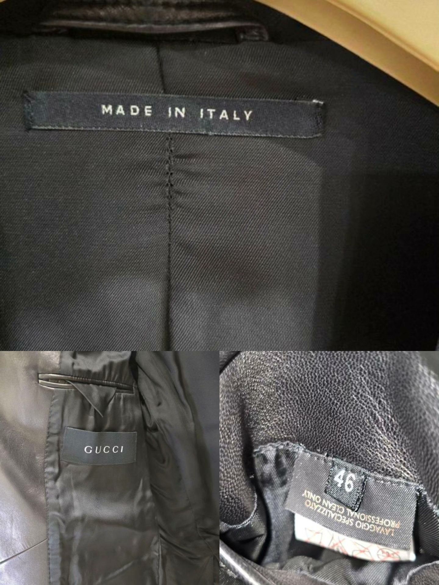 Gucci Gucci Sheepskin Leather Blazer Suit 46 Size US S / EU 44-46 / 1 - 9 Thumbnail
