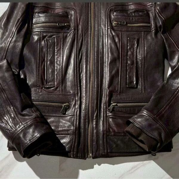 Dolce & Gabbana Dolce & Gabbana Lamb Leather Rider Jacket Size US L / EU 52-54 / 3 - 4 Thumbnail