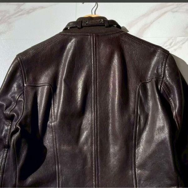Dolce & Gabbana Dolce & Gabbana Lamb Leather Rider Jacket Size US L / EU 52-54 / 3 - 8 Thumbnail