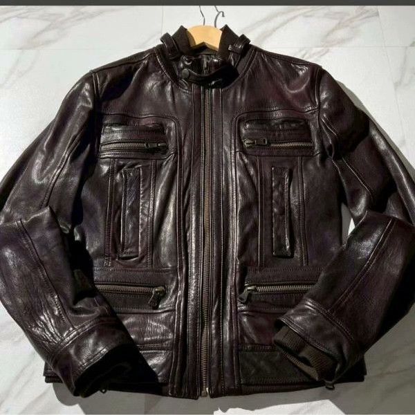 Dolce & Gabbana Dolce & Gabbana Lamb Leather Rider Jacket Size US L / EU 52-54 / 3 - 2 Thumbnail