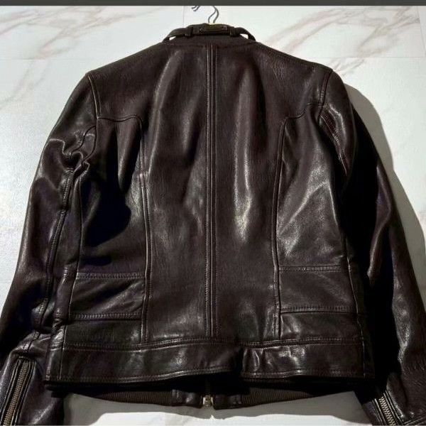 Dolce & Gabbana Dolce & Gabbana Lamb Leather Rider Jacket Size US L / EU 52-54 / 3 - 7 Thumbnail