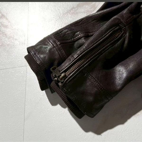 Dolce & Gabbana Dolce & Gabbana Lamb Leather Rider Jacket Size US L / EU 52-54 / 3 - 6 Thumbnail