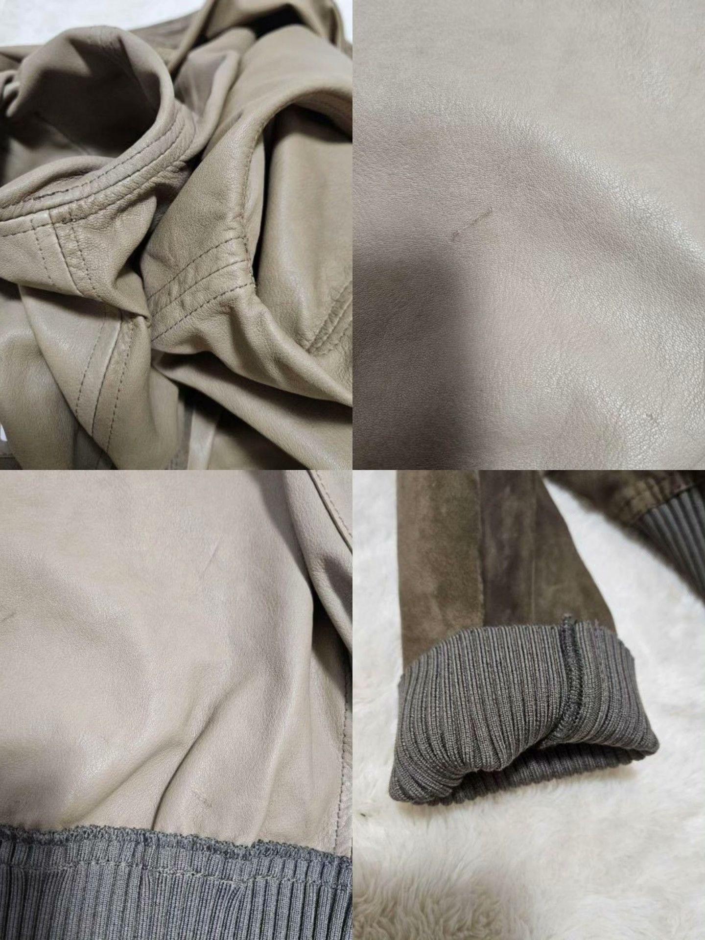 Dolce & Gabbana Dolce & Gabbana Lamb Leather Jacket Size US M / EU 48-50 / 2 - 8 Thumbnail