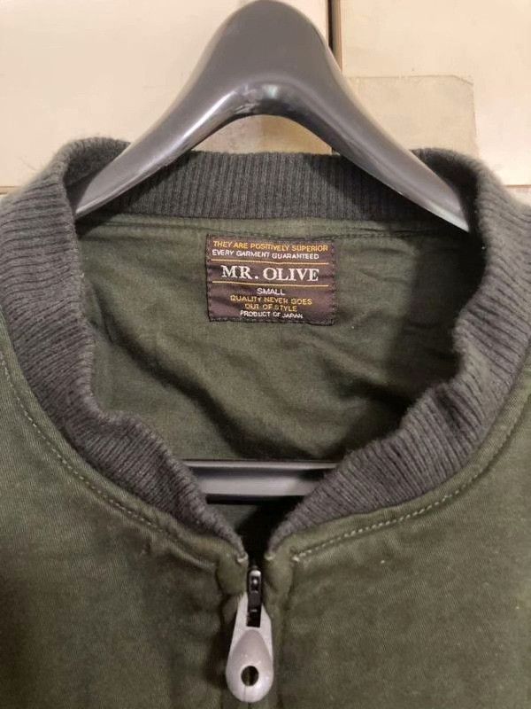 Mr. Olive MR. OLIVE MA-1 Flight Jacket S Japan Size US S / EU 44-46 / 1 - 2 Thumbnail