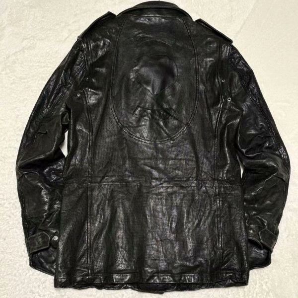 FranCisT MOR.K.S FranCisT_MOR.K.S. M65 Horsehide Leather Jacket Size US L / EU 52-54 / 3 - 7 Thumbnail