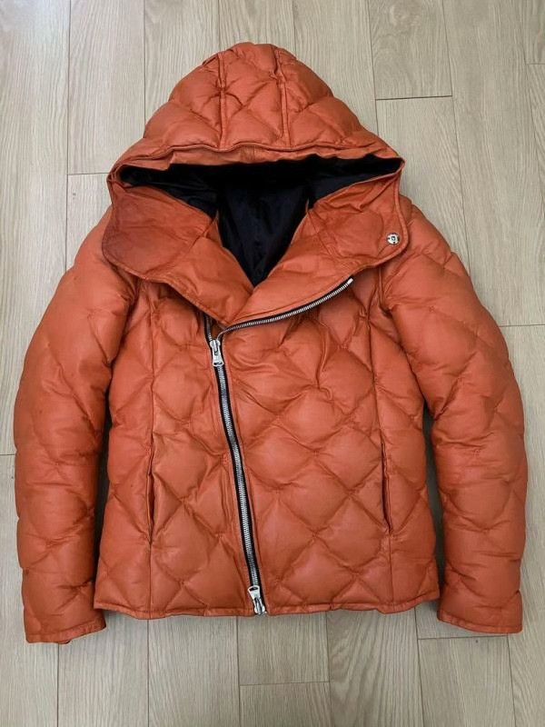 Isamu Katayama Backlash BACKLASH 21AW Kangaroo Leather Down Jacket Size US M / EU 48-50 / 2 - 2 Thumbnail