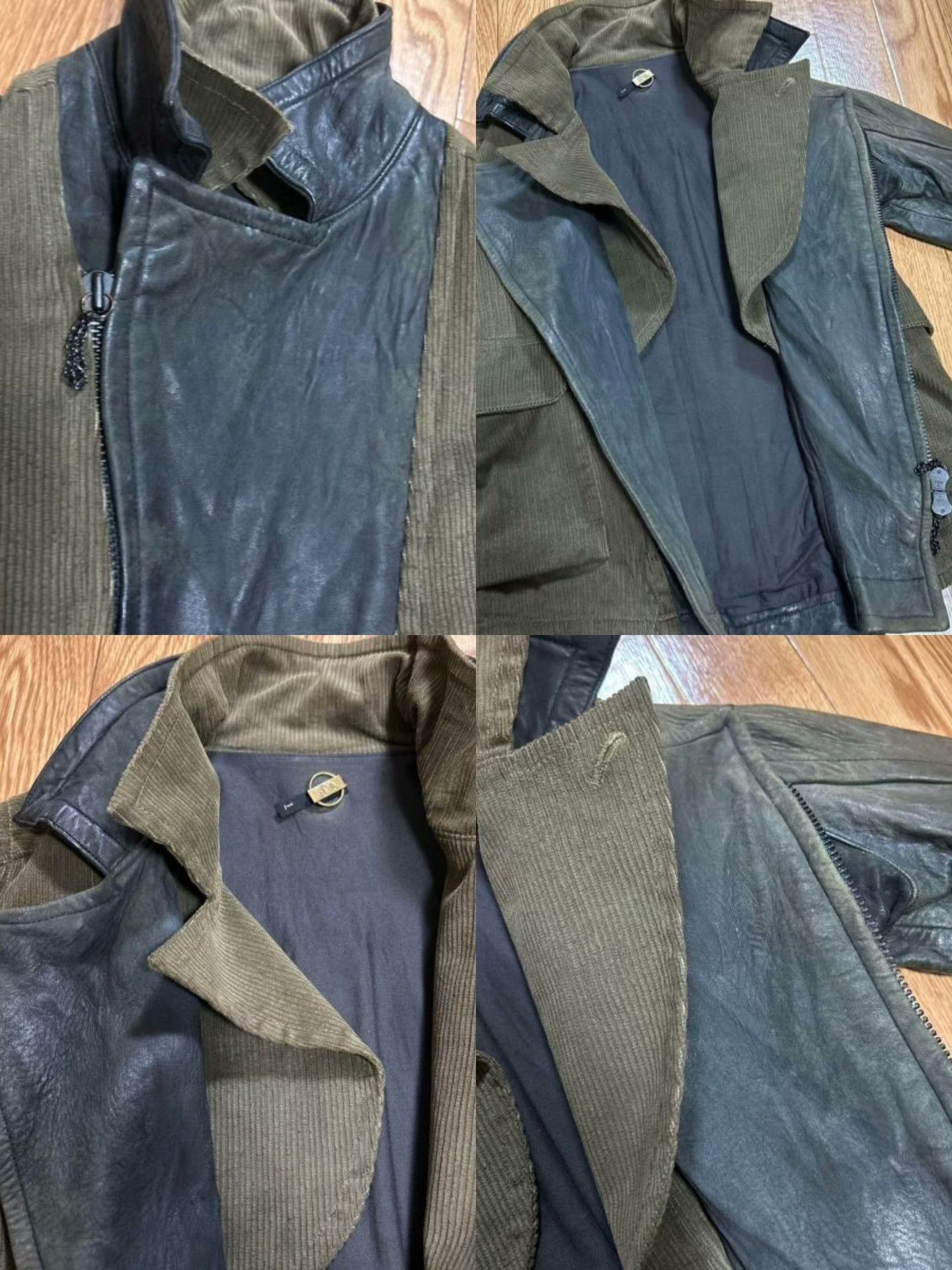 SIVA SIVA Riders Sheepskin Leather Jacket Size US S / EU 44-46 / 1 - 8 Thumbnail