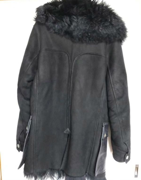 Ugo Cacciatori Ugo Cacciatori Mutton Leather Fur Coat Size M / US 6-8 / IT 42-44 - 5 Thumbnail