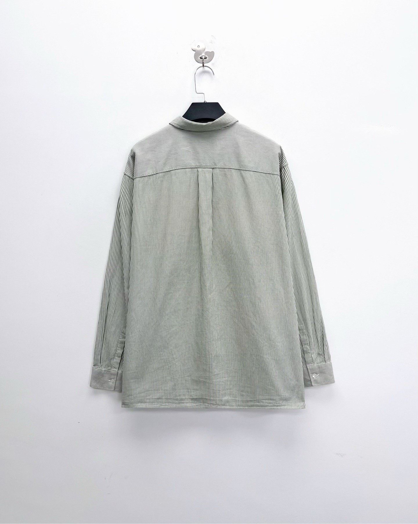 Dior Dior Tears Green Striped Embroidered Shirt Size US M / EU 48-50 / 2 - 2 Thumbnail