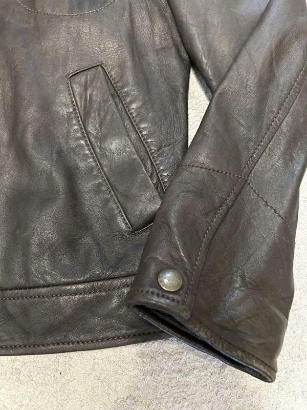 Dolce & Gabbana Dolce & Gabbana Sheepskin Leather Jacket Size US S / EU 44-46 / 1 - 5 Thumbnail