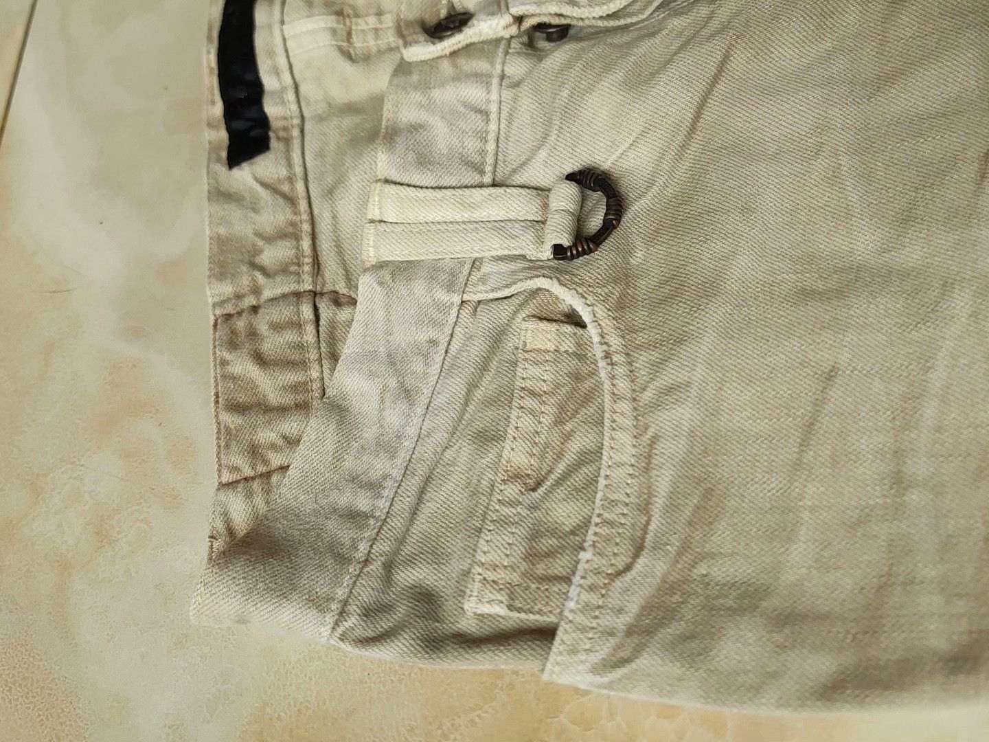roarguns Roar Double Gun Khaki Jeans Size US 26 / EU 42 - 2 Thumbnail
