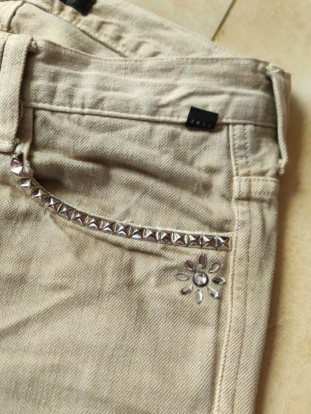 roarguns Roar Double Gun Khaki Jeans Size US 26 / EU 42 - 4 Thumbnail