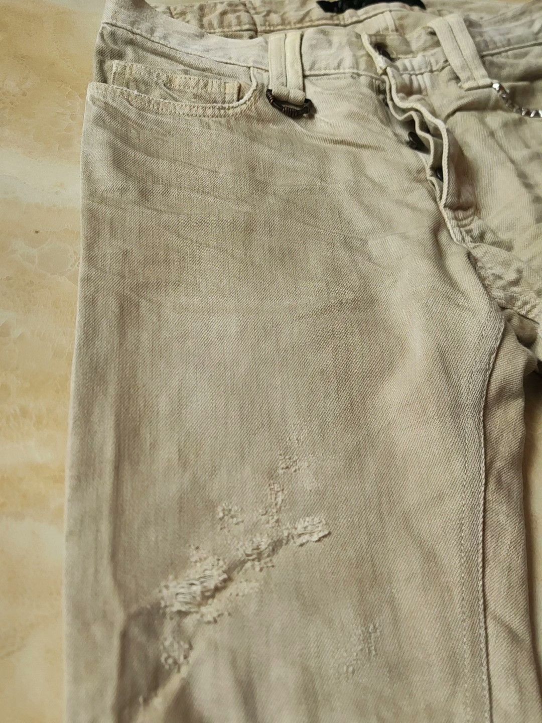 roarguns Roar Double Gun Khaki Jeans Size US 26 / EU 42 - 5 Thumbnail