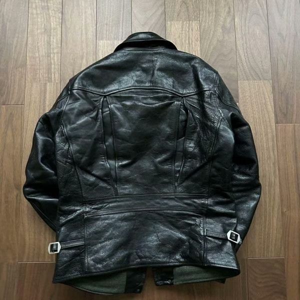 Jelado JELADO Horsehide Double Riders Jacket Japan Size US S / EU 44-46 / 1 - 6 Thumbnail