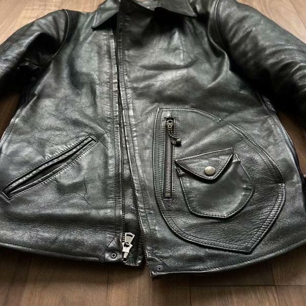 Jelado JELADO Horsehide Double Riders Jacket Japan Size US S / EU 44-46 / 1 - 3 Thumbnail