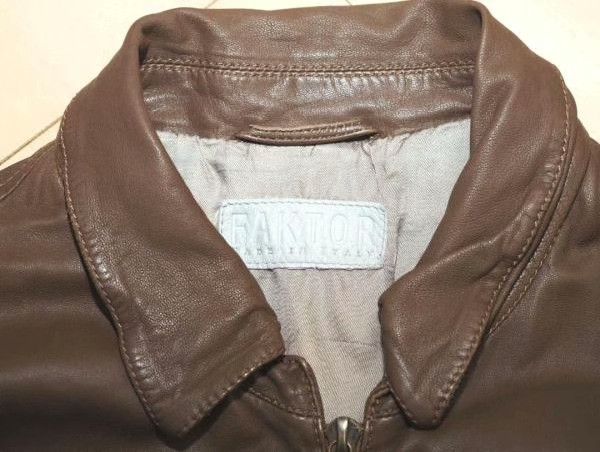 Santacroce FAKTOR Lambskin Leather Jacket S Italy Size US S / EU 44-46 / 1 - 7 Thumbnail