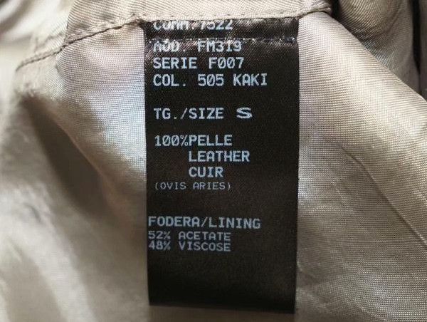Santacroce FAKTOR Lambskin Leather Jacket S Italy Size US S / EU 44-46 / 1 - 4 Thumbnail