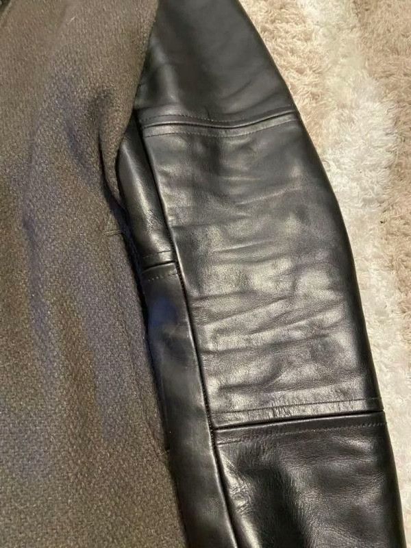 Iroquois Japan IROQUOIS Horse Leather Sleeve Baseball Jacket M Size US M / EU 48-50 / 2 - 6 Thumbnail
