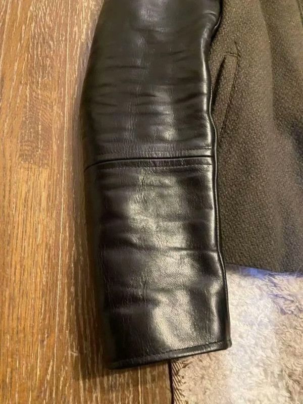 Iroquois Japan IROQUOIS Horse Leather Sleeve Baseball Jacket M Size US M / EU 48-50 / 2 - 5 Thumbnail