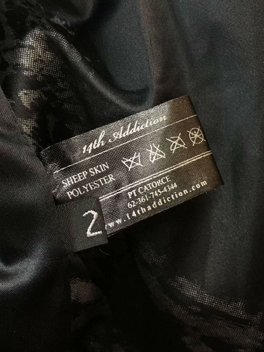 14th Addiction 14th Addiction Leather Jacket Size 2 Size US M / EU 48-50 / 2 - 4 Thumbnail