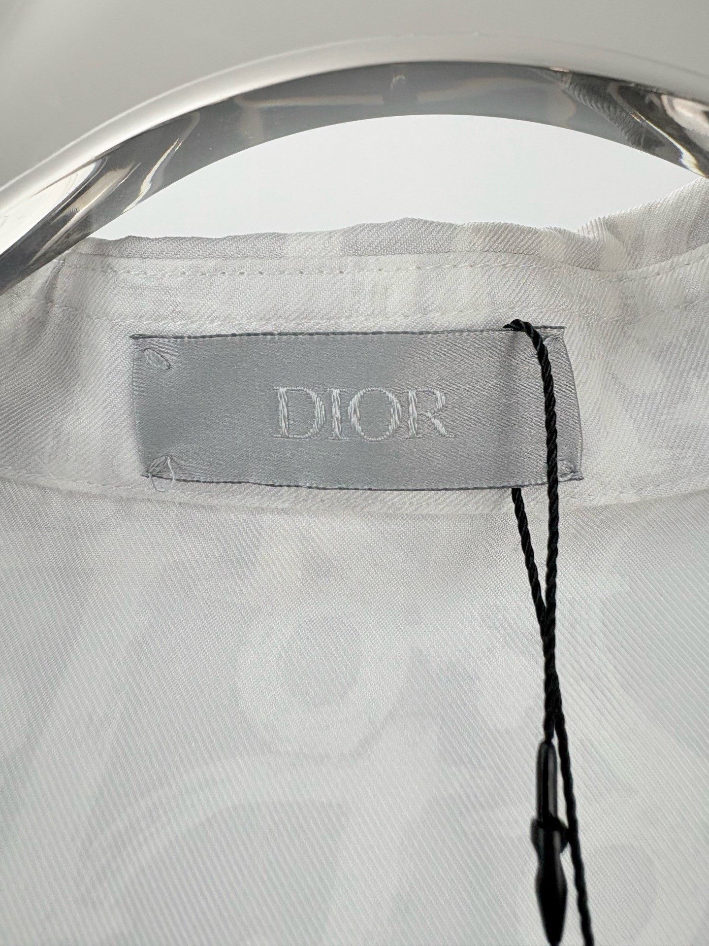 Dior DIOR Monogram All-Over Logo Silk Shirt Size US M / EU 48-50 / 2 - 3 Thumbnail